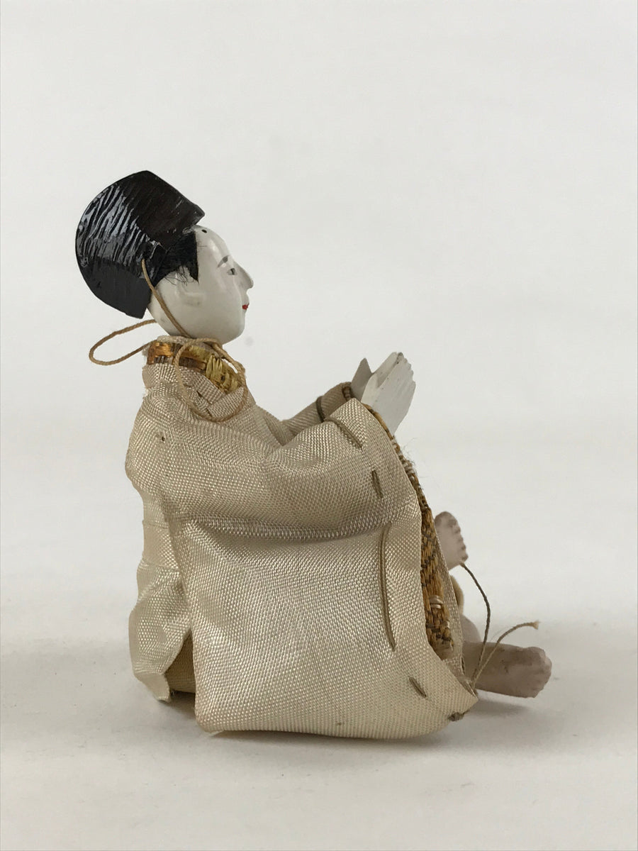 Antique Japanese Hina Doll Nyngo Girl's Day C1900 Servant Shicho Matsuri  ID535