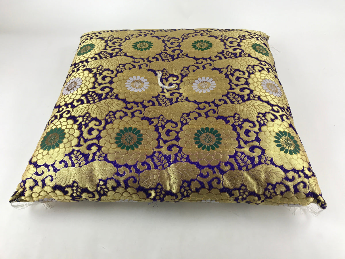 Japanese Buddhist Altar Doushi Zabuton Floor Pillow Temple Cushion Gol ...