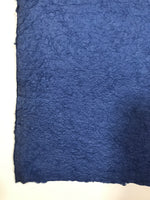 Japanese Traditional Handmade Washi Paper Sheet Vtg Craft Material Blue FL281