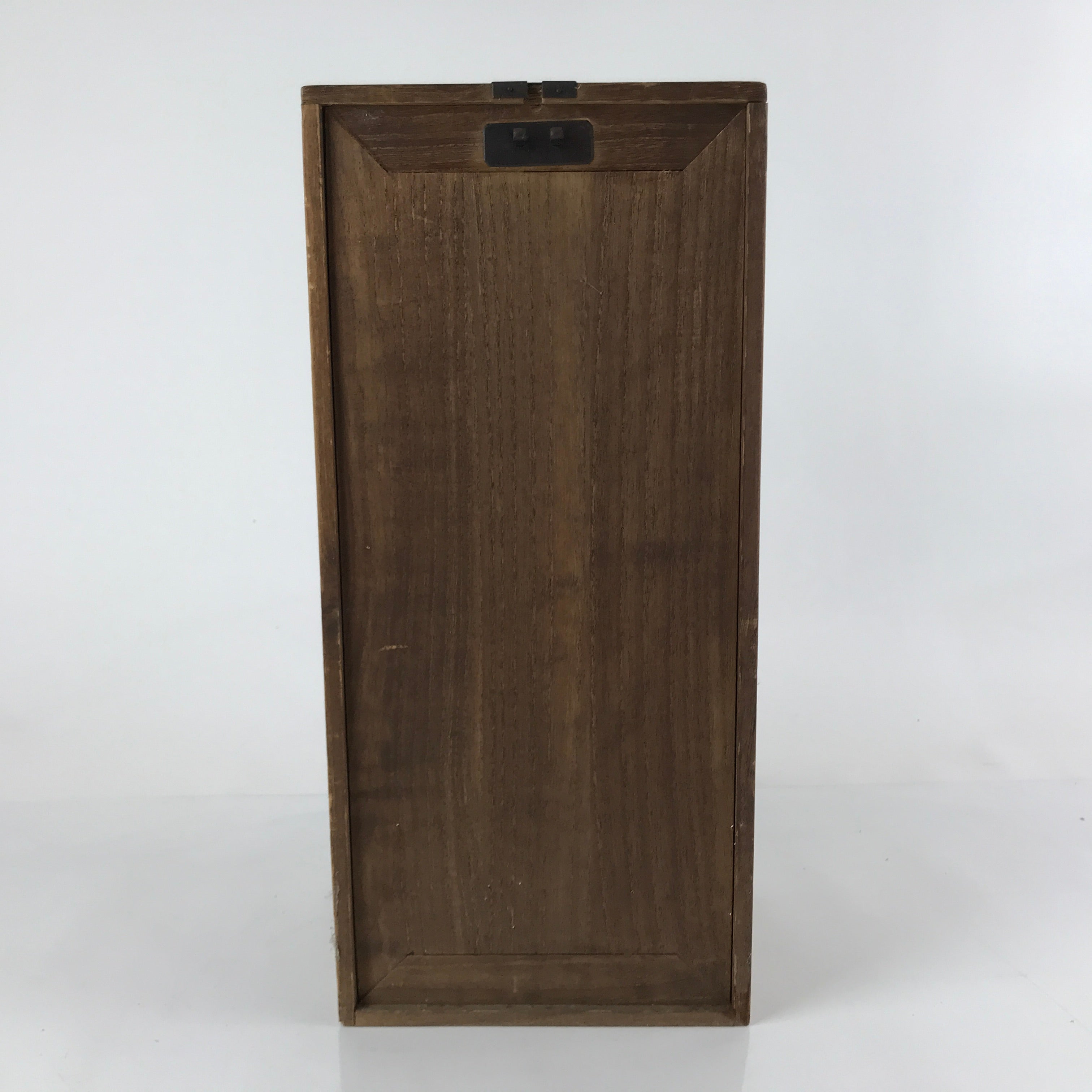 Vintage Japanese Wooden Lidded Tea Ceremony Storage Box 43cm Chabako X106