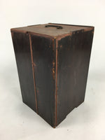 Antique C1900 Japanese Wooden Lacquer ware Bento Box Vtg Jubako Set JB73