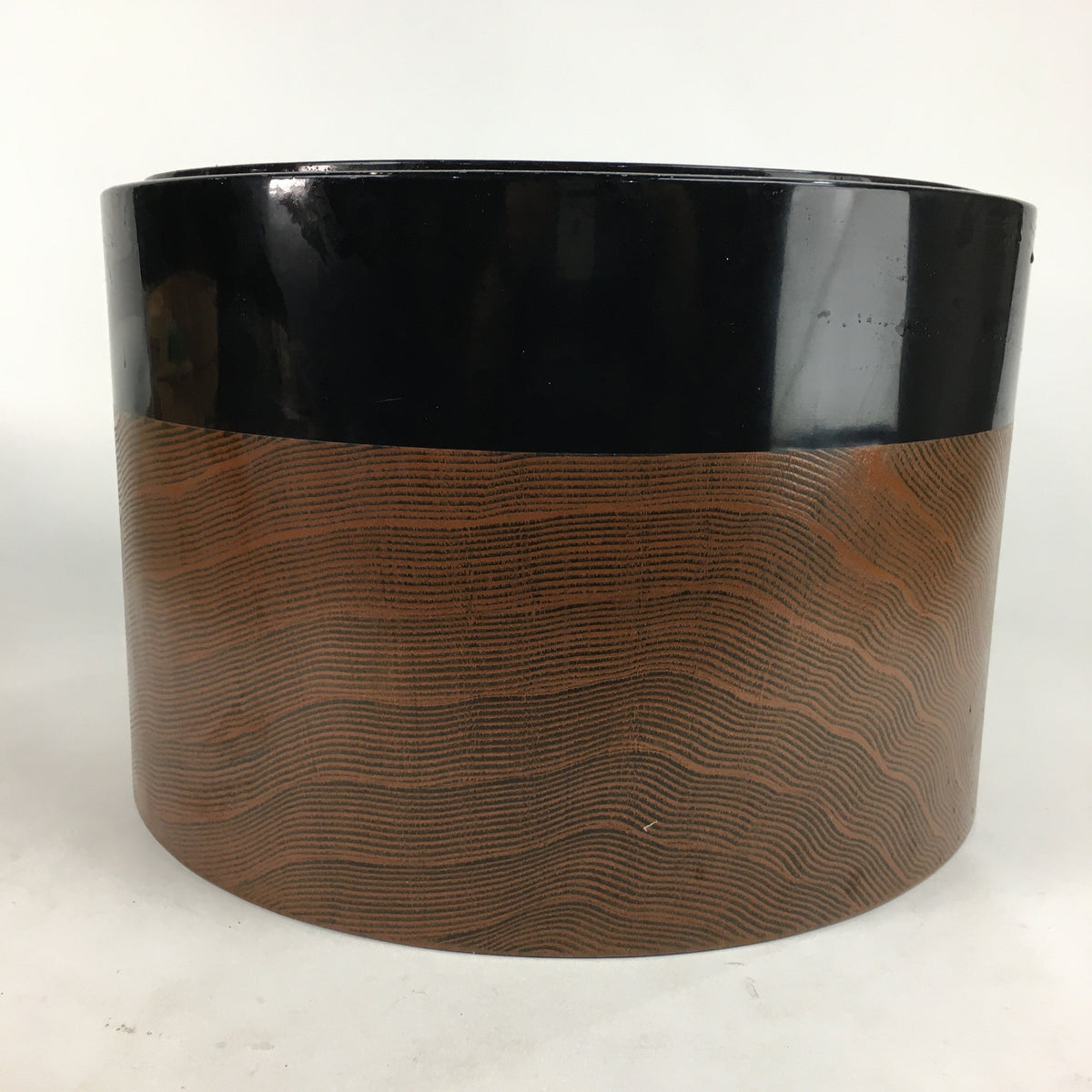 Japanese Brazier Ash Pot Fire Pit Vtg Brass Tea Ceremony Brown Hibachi