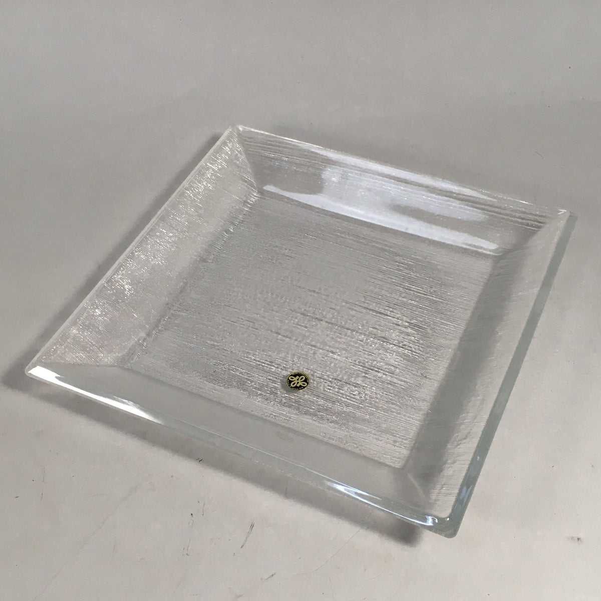 Japanese Lead Glass Plate Vtg Square Line Hoya PX510 | Online Shop