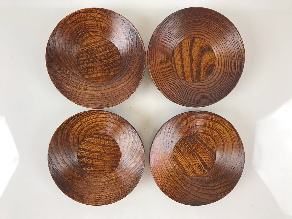 Japanese Chataku - Set of 5 online Cherry Bark Sakura Wooden Tea Coasters