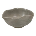 Japanese Ceramic Water Cooling Bowl Vtg Yuzamashi Katakuchi Light Gray Y578-KT - Bowl-chidorivintage.com