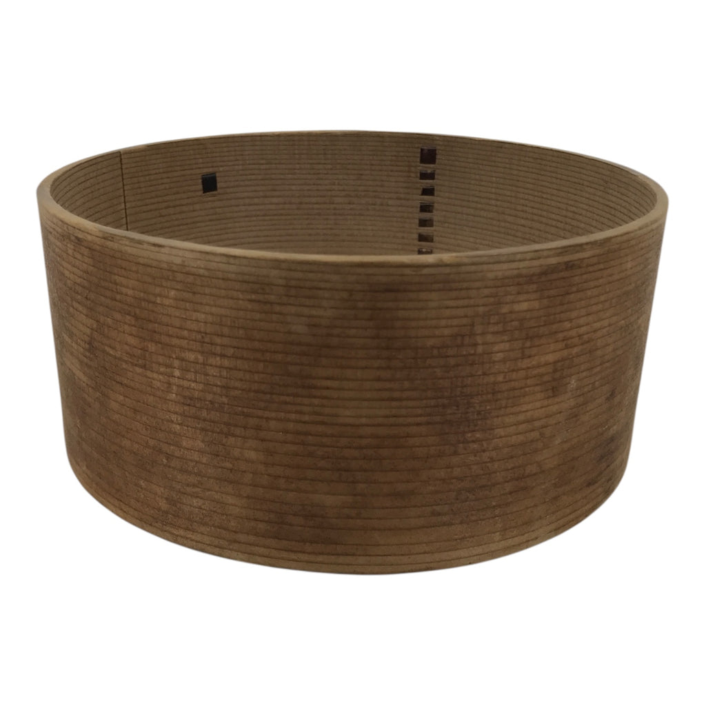 Japanese Wooden Wastewater Bowl Kensui Vtg Round Container Tea Ceremony L618-KT - Bowl-chidorivintage.com