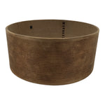 Japanese Wooden Wastewater Bowl Kensui Vtg Round Container Tea Ceremony L618-KT - Bowl-chidorivintage.com