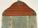 Antique C1847 Japanese Buddhist Memorial Service Meiki Nobori Flag Koka Period B