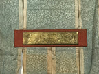 Antique C1847 Japanese Buddhist Memorial Service Meiki Nobori Flag Koka Period B