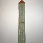 Antique C1847 Japanese Buddhist Memorial Service Meiki Nobori Flag Koka Period B