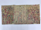 Antique C1880 Japanese Ukiyoe Woodblock Print Chikanobu Yoshu Kabuki FL243