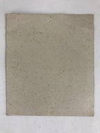Antique C1900 Japanese Art Paper Small Shikishi Paper Black Ink Picture Crab Kan