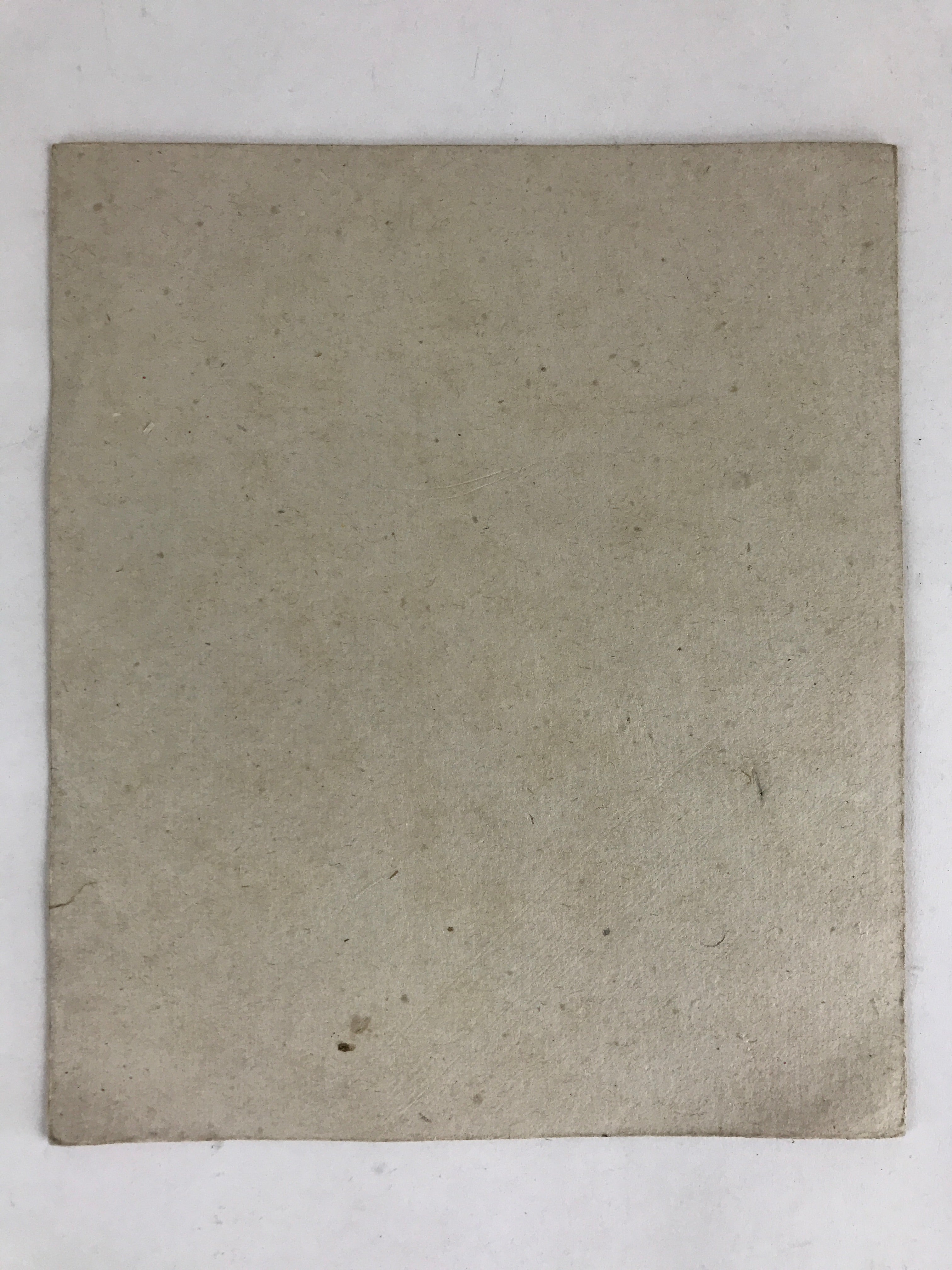 Antique C1900 Japanese Art Paper Small Shikishi Paper Poetry Picture Frog Kaeru