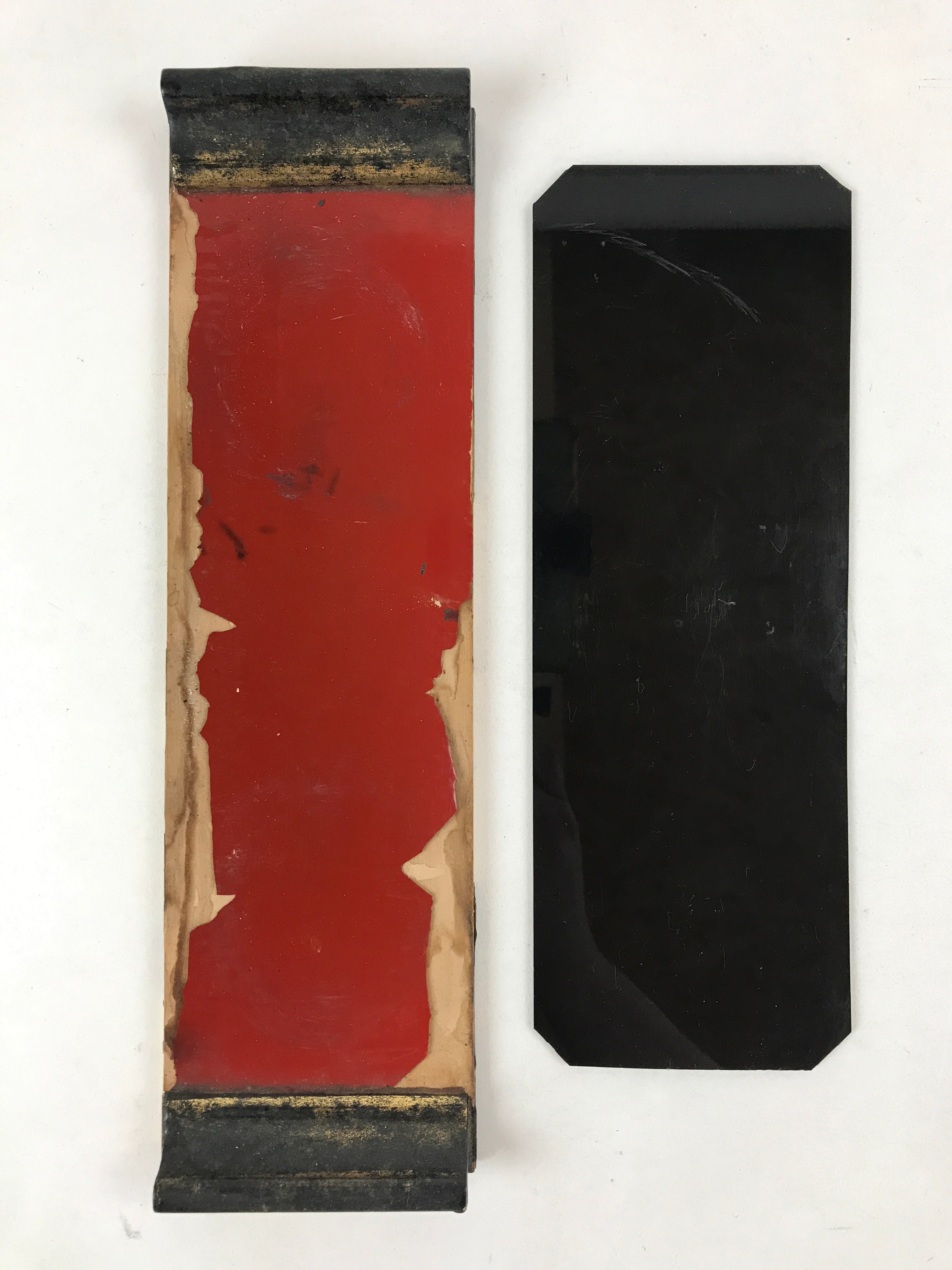 Antique C1900 Japanese Buddhist Altar Wood Lacquer Offering Table Maejyoku BA128
