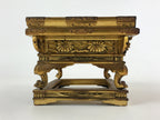 Antique C1900 Japanese Buddhist Altar Wood Lacquer Offering Table Wakasa BA103