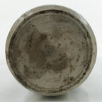Antique C1900 Japanese Ceramic Sake Bottle Kayoi-Tokkuri Black Kanji Gray TS667