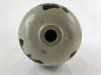 Antique C1900 Japanese Ceramic Sake Bottle Kayoi-Tokkuri Large Black Kanji TS635