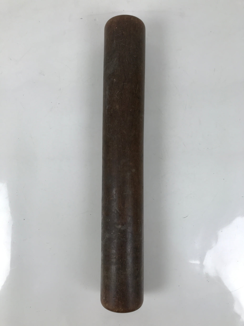 Antique C1900 Japanese Handmade Wood Masu Ittomasu Rice Bucket Dark Brown BK47