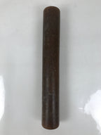 Antique C1900 Japanese Handmade Wood Masu Ittomasu Rice Bucket Dark Brown BK47