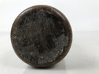 Antique C1900 Japanese Handmade Wood Masu Ittomasu Rice Bucket Dark Brown BK47