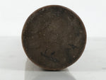 Antique C1900 Japanese Handmade Wood Masu Ittomasu Rice Bucket Dark Brown BK56