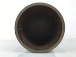 Antique C1900 Japanese Handmade Wood Masu Ittomasu Rice Bucket Dark Brown BK56