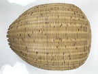 Antique C1900 Japanese Handwoven Bamboo Drying Basket Kago Zaru 45 cm Long B266