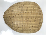 Antique C1900 Japanese Handwoven Bamboo Drying Basket Kago Zaru 45 cm Long B266