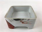 Antique C1900 Japanese Porcelain Lidded 4-tiered Bento Box Jubako Dragon PY561