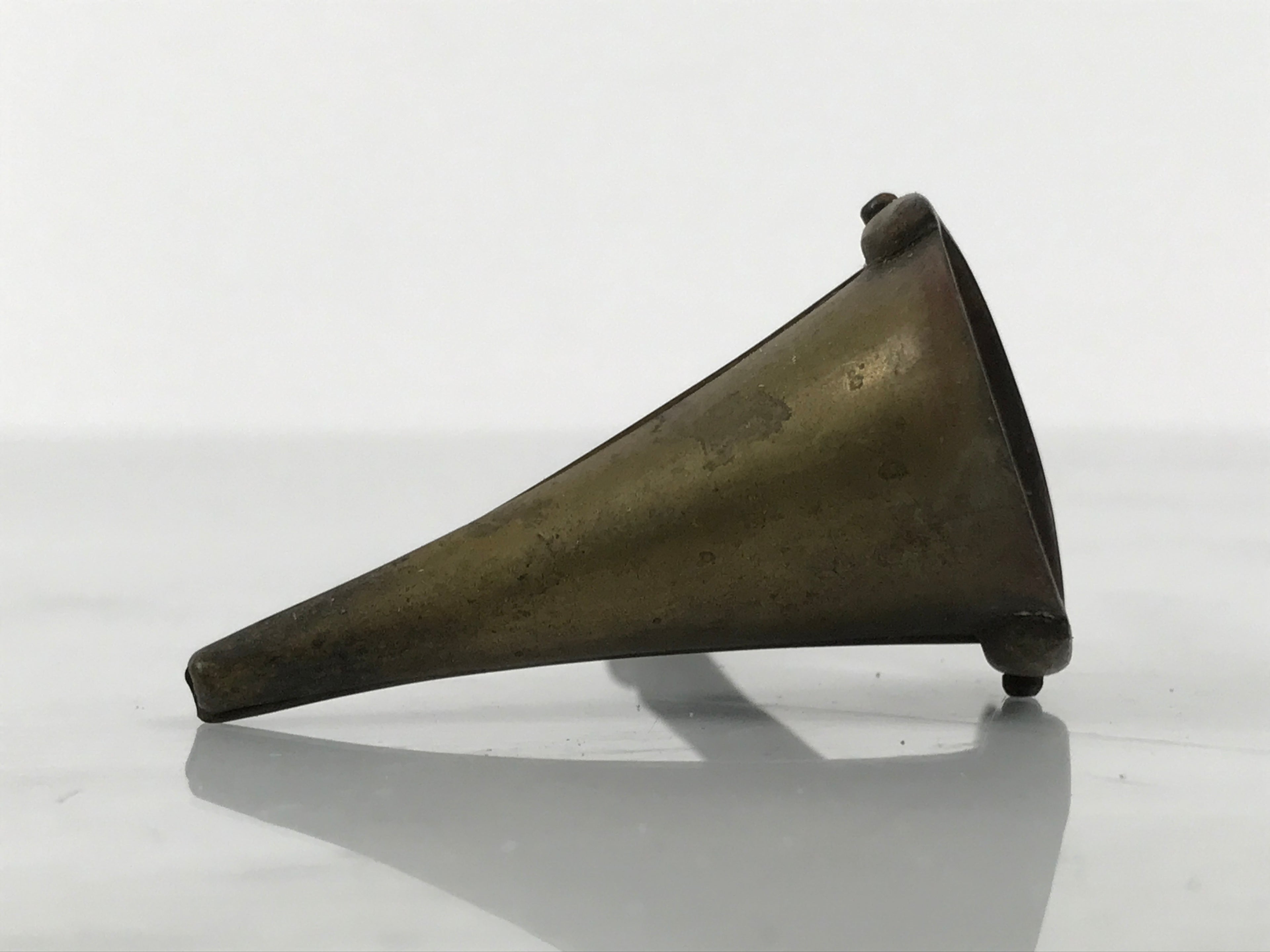 Antique Japanese Brass Ear Speculum Tool Instrument ENT Medical Equipment JK917