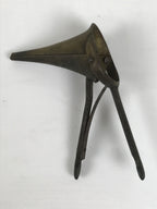 Antique Japanese Brass Ear Speculum Tool Instrument ENT Medical Equipment JK917