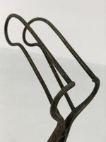 Antique Japanese Brass Throat Speculum Tool Manual ENT Medical Equipment JK920