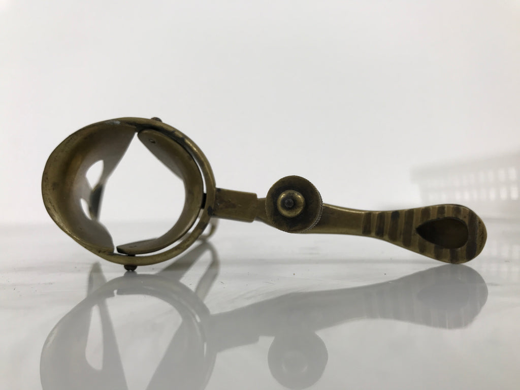 Antique Japanese Brass Vaginal Speculum Tool Gynecology Medical Equipment JK918