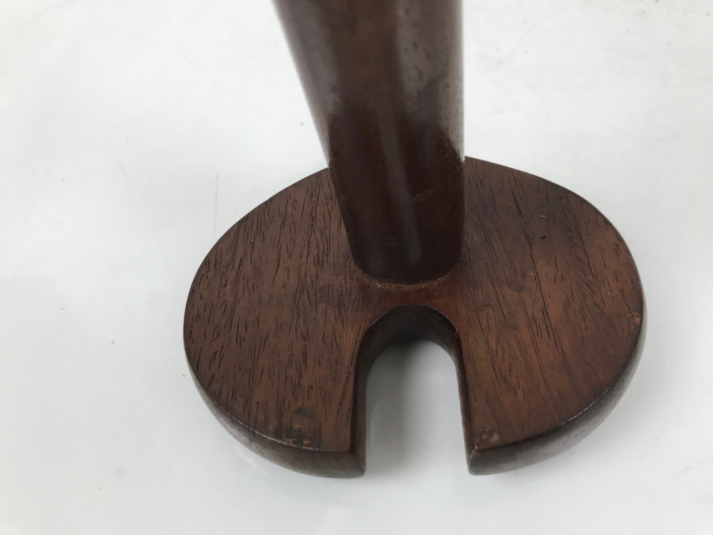 Antique Japanese Brushed Lacquer Wooden Sword Display Stand Storage Rack JK848