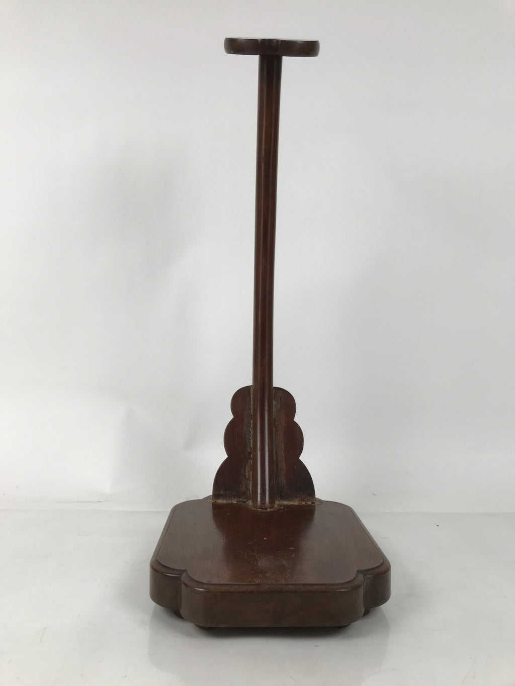 Antique Japanese Brushed Lacquer Wooden Sword Display Stand Storage Rack JK848
