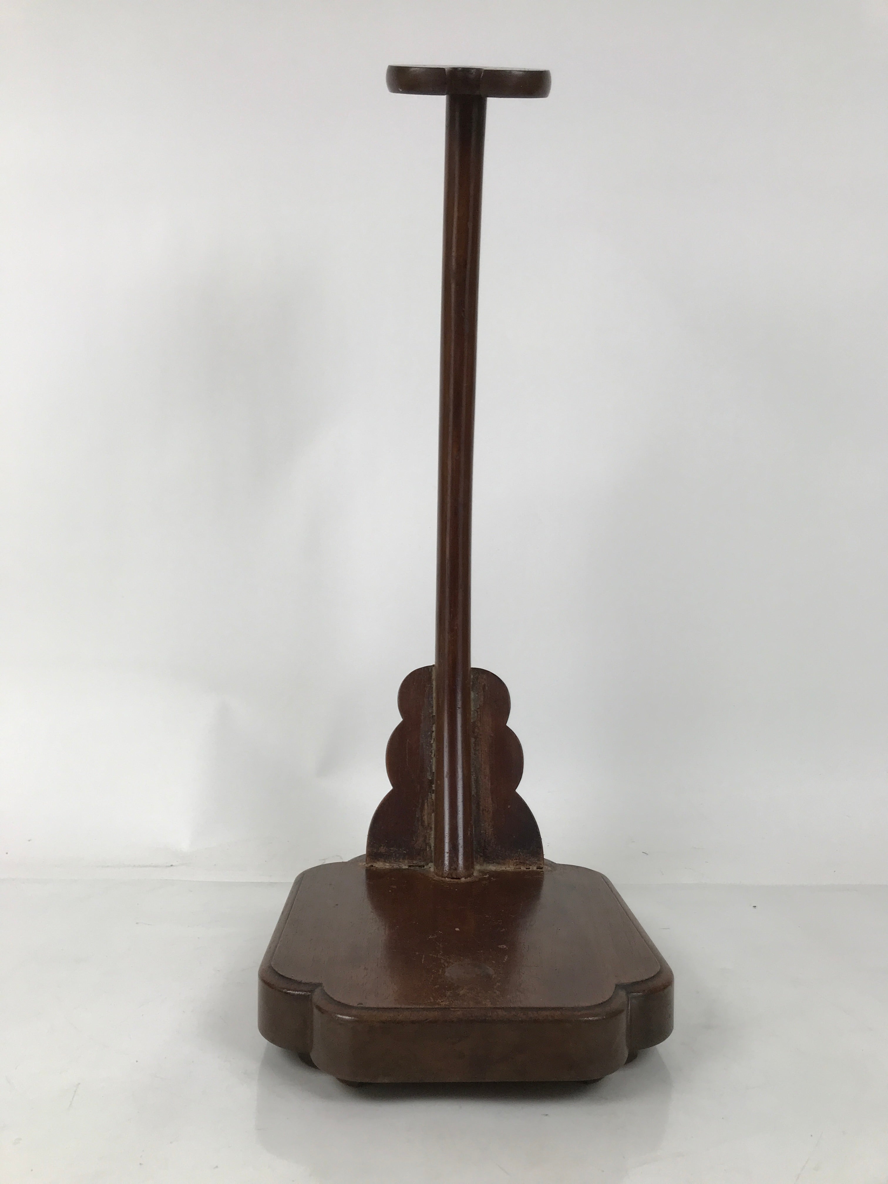 Antique Japanese Brushed Lacquer Wooden Sword Display Stand Storage Rack JK848
