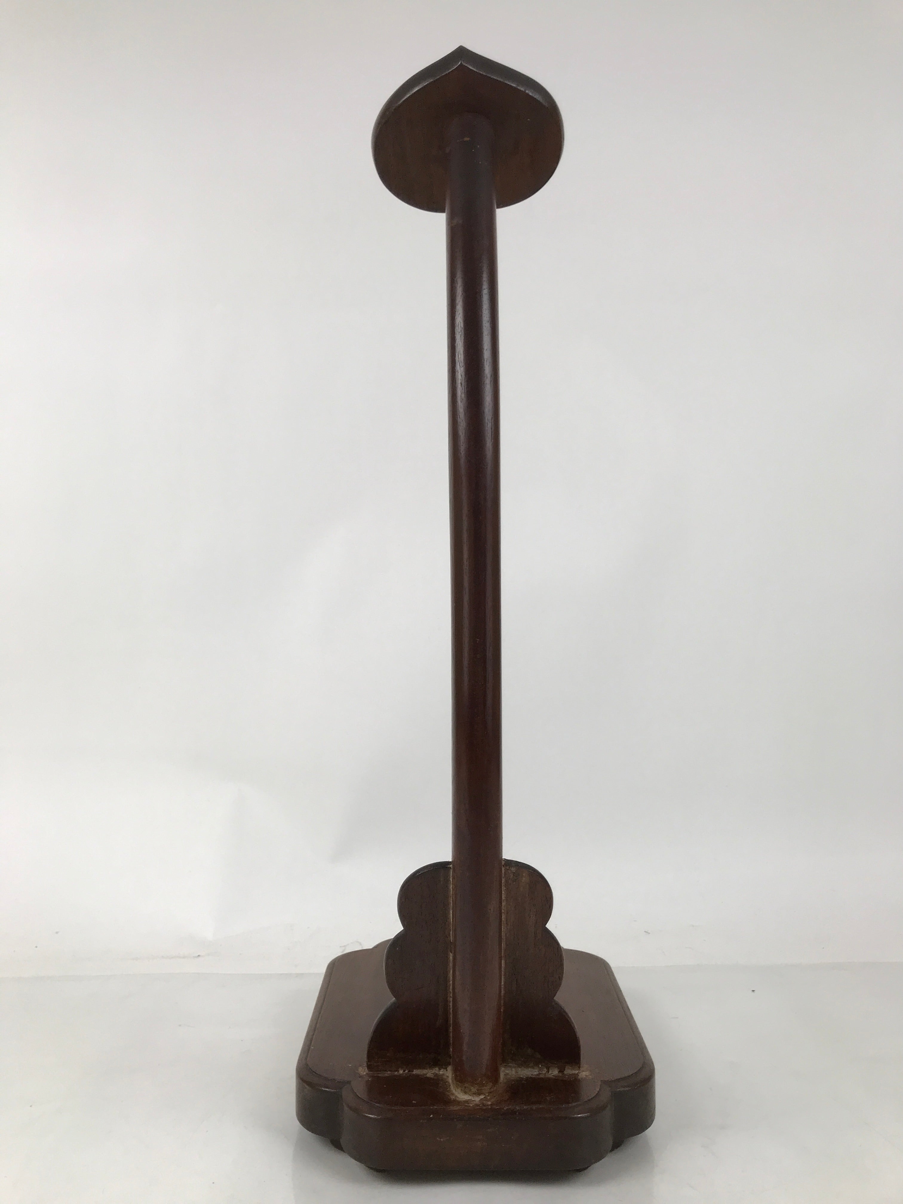 Antique Japanese Brushed Lacquer Wooden Sword Display Stand Storage Rack JK848