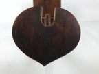 Antique Japanese Brushed Lacquer Wooden Sword Display Stand Storage Rack JK848