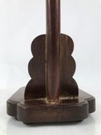 Antique Japanese Brushed Lacquer Wooden Sword Display Stand Storage Rack JK848