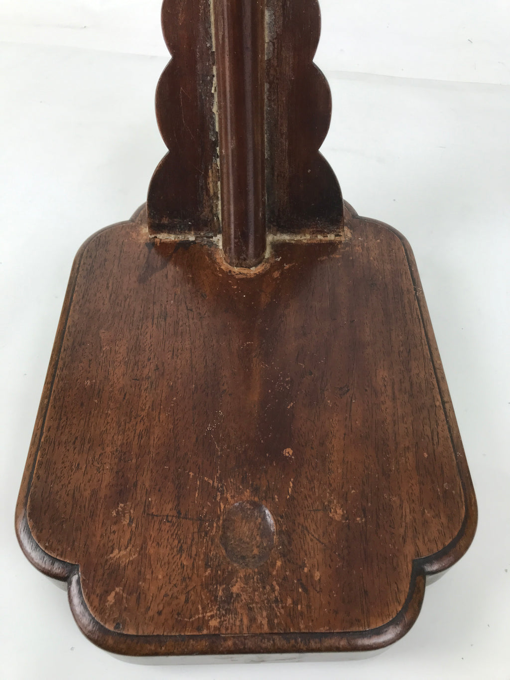 Antique Japanese Brushed Lacquer Wooden Sword Display Stand Storage Rack JK848