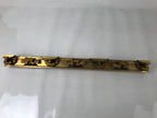 Antique Japanese Buddhist Altar Carved Lacquer Wood Spare Part Gold Leaves BA573