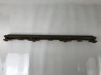 Antique Japanese Buddhist Altar Carved Lacquer Wood Spare Part Gold Leaves BA573