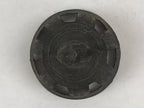 Antique Japanese Buddhist Altar Fitting Bronze Incense Burner Koro Black BA69