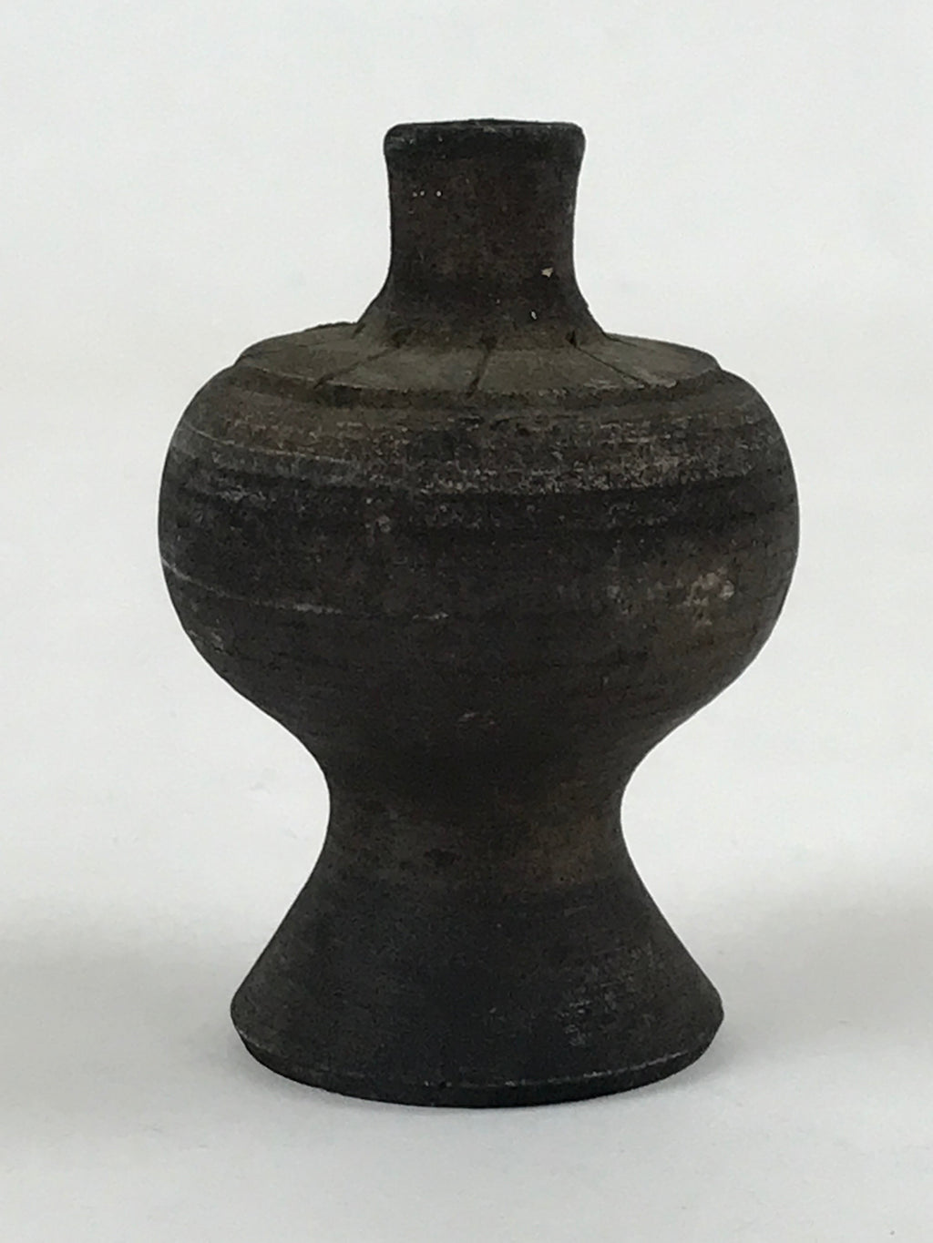 Antique Japanese Buddhist Altar Fitting Metal Flower Small Vase Butsugu BA182