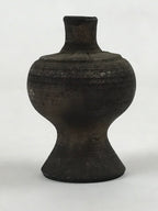 Antique Japanese Buddhist Altar Fitting Metal Flower Small Vase Butsugu BA182