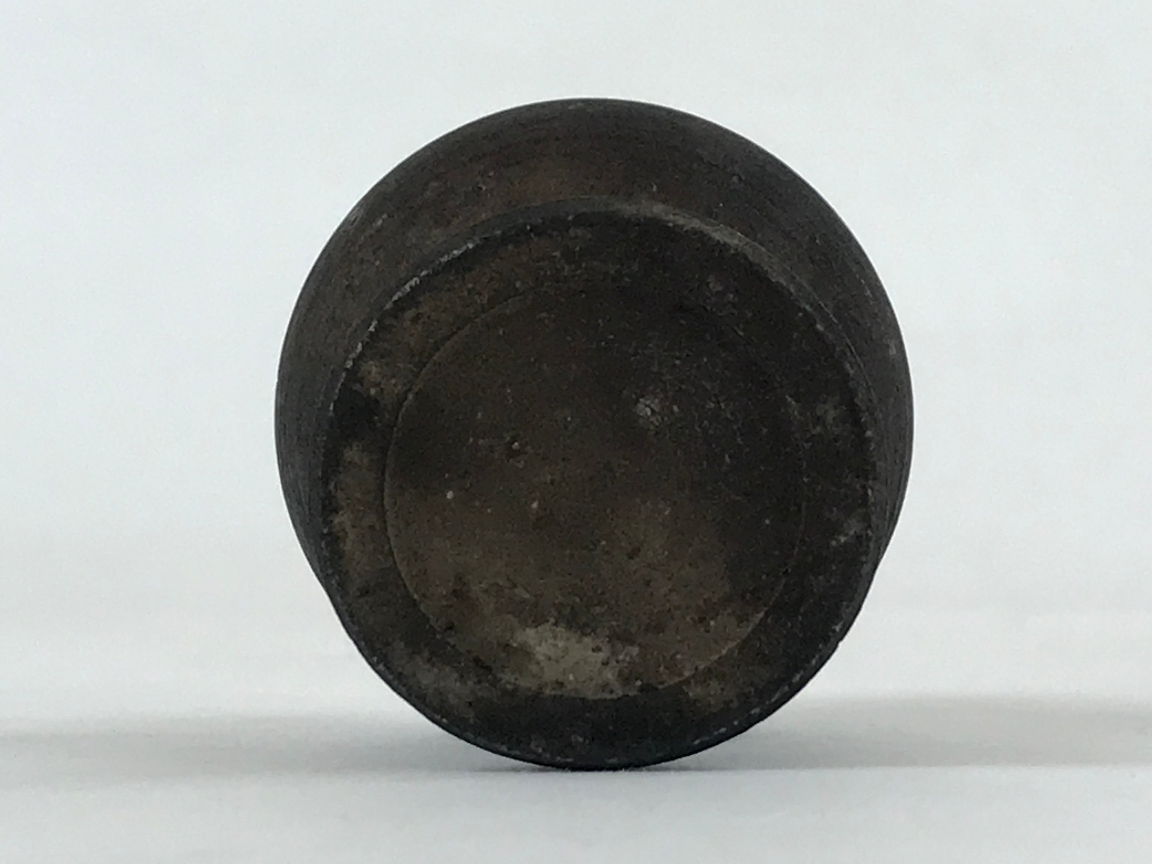 Antique Japanese Buddhist Altar Fitting Metal Flower Small Vase Butsugu BA182