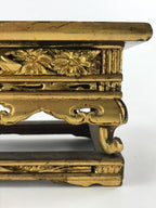 Antique Japanese Buddhist Altar Fitting Offering Table Maejyoku Uwajyoku BU992
