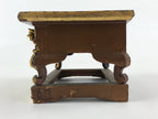 Antique Japanese Buddhist Altar Fitting Offering Table Maejyoku Uwajyoku BU992