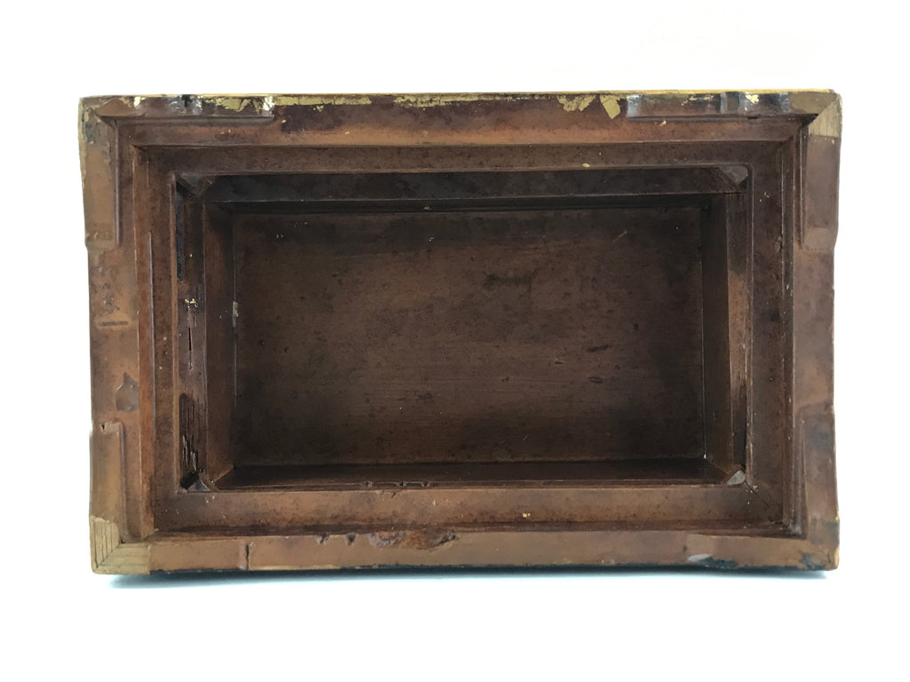 Antique Japanese Buddhist Altar Fitting Offering Table Maejyoku Uwajyoku BU992