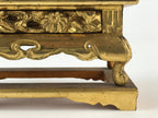 Antique Japanese Buddhist Altar Fitting Offering Table Wood Maejyoku BA32